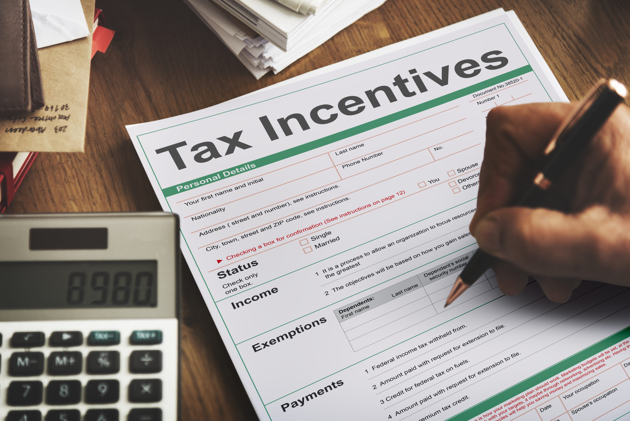 tax incentive audit benefit cash payment income concept scaled
