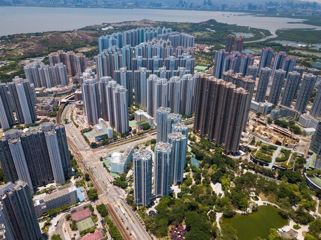 tin shui wai hong kong 30 may 2018 hong kong residential district_328191 7410